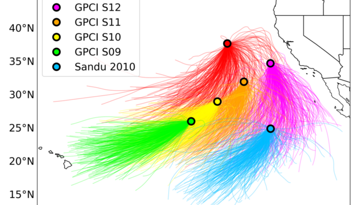 Building a library of observed air mass trajectories to study aerosol-cloud interactions