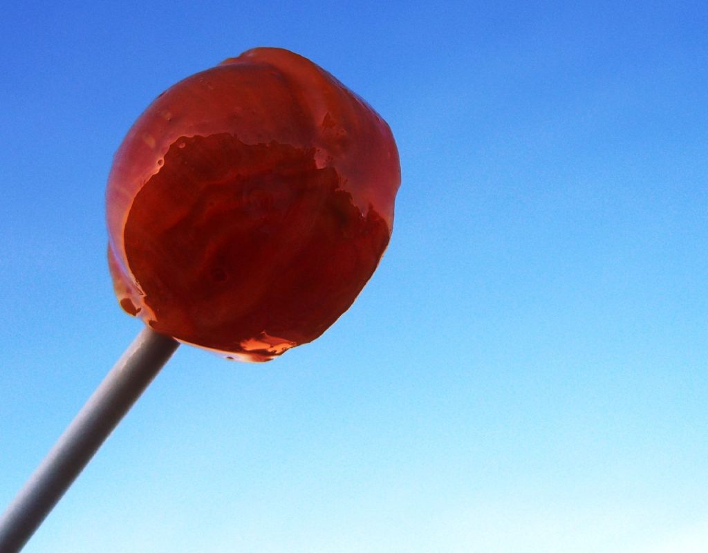 What? Ice lollies falling from the sky?