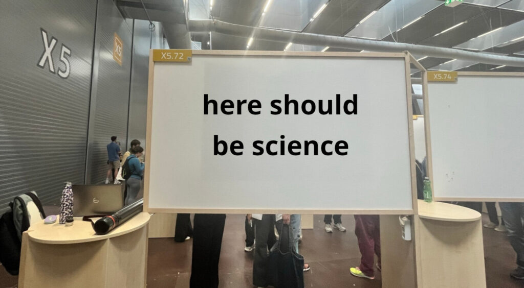 Are we valuing poster sessions enough?