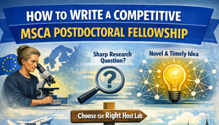 How to write a competitive MSCA Postdoctoral Fellowship