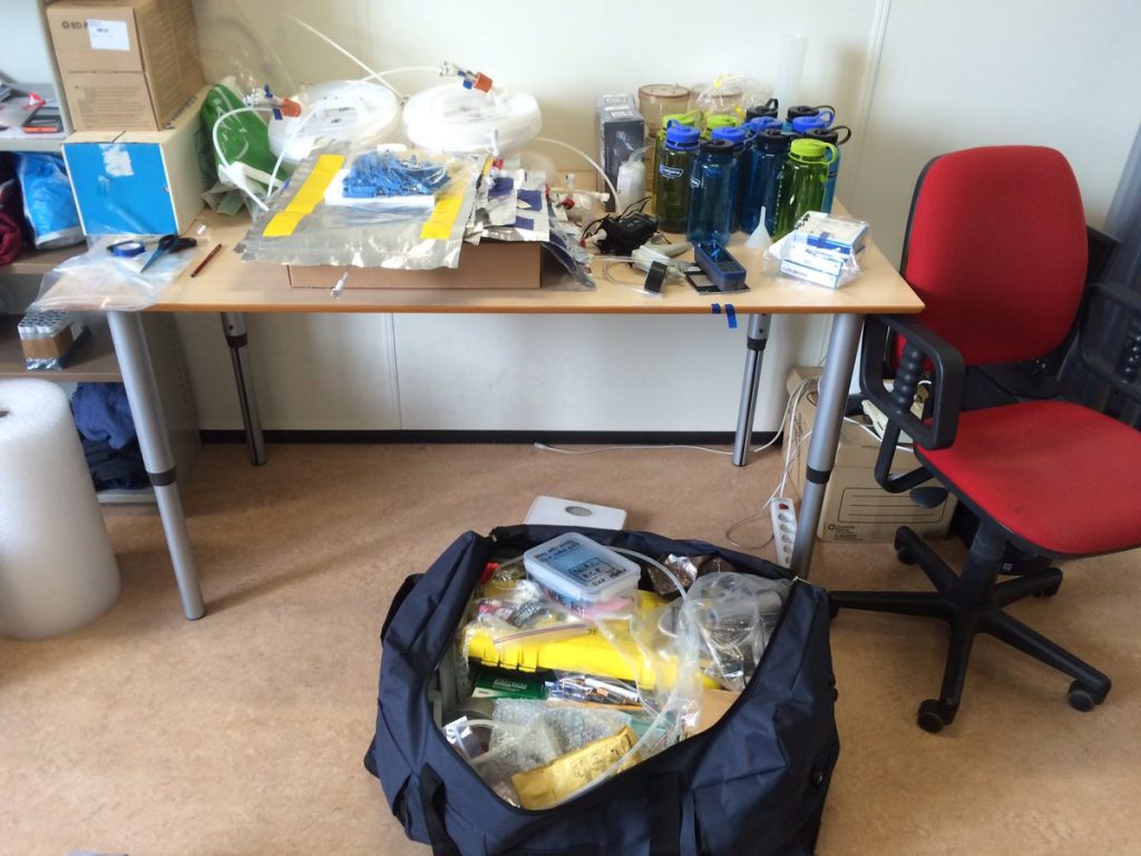 What´s in your fieldbag? Part 1: measuring freshwater carbon fluxes in the Artic