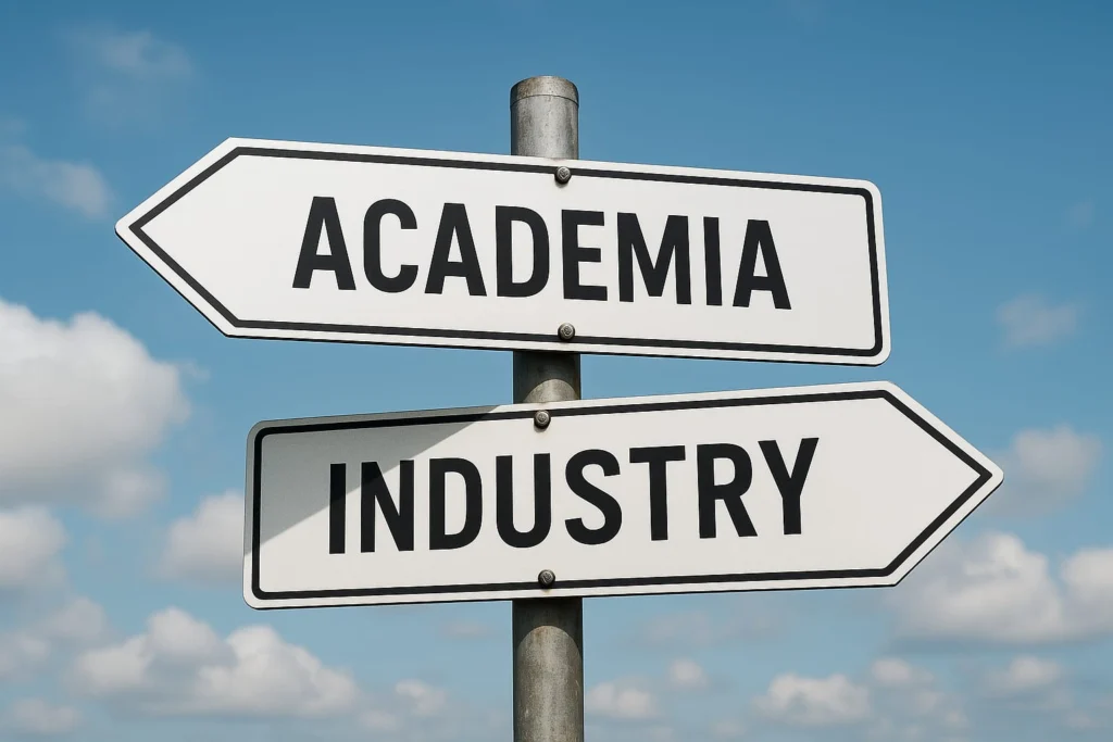 Working in industry during your PhD
