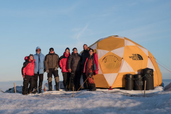 Deep Purple on Ice – Research on the Greenland Ice Sheet During the Pandemic