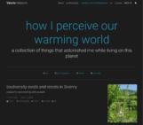 Writing Climate: a blog at the crossroads of Science, Art and Travel