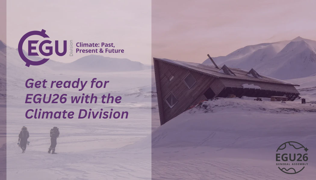 Get ready for EGU26 with the Climate Division
