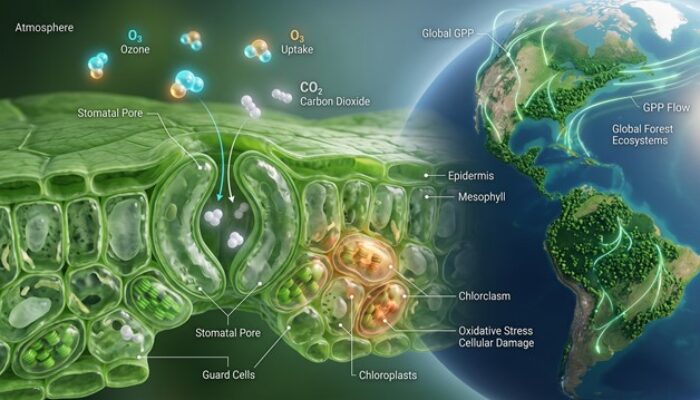 When ozone enters a leaf: why the details matter for Earth system models