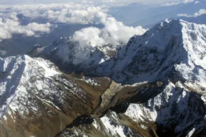 Mountain glacier variations: natural thermometers and rainfall gauges