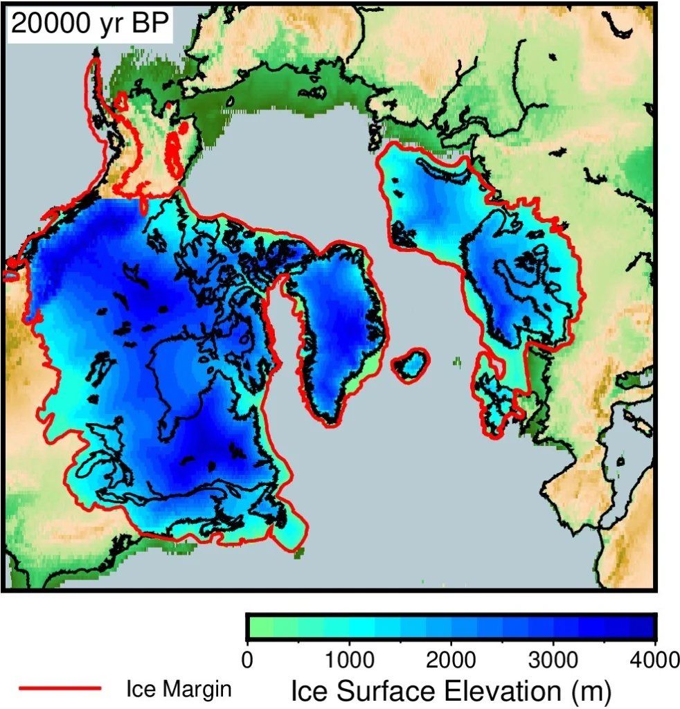 Reconstructing ice sheets and topography of the past