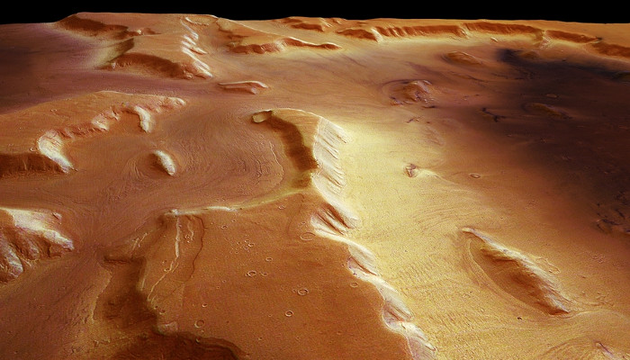 Glaciers on Mars