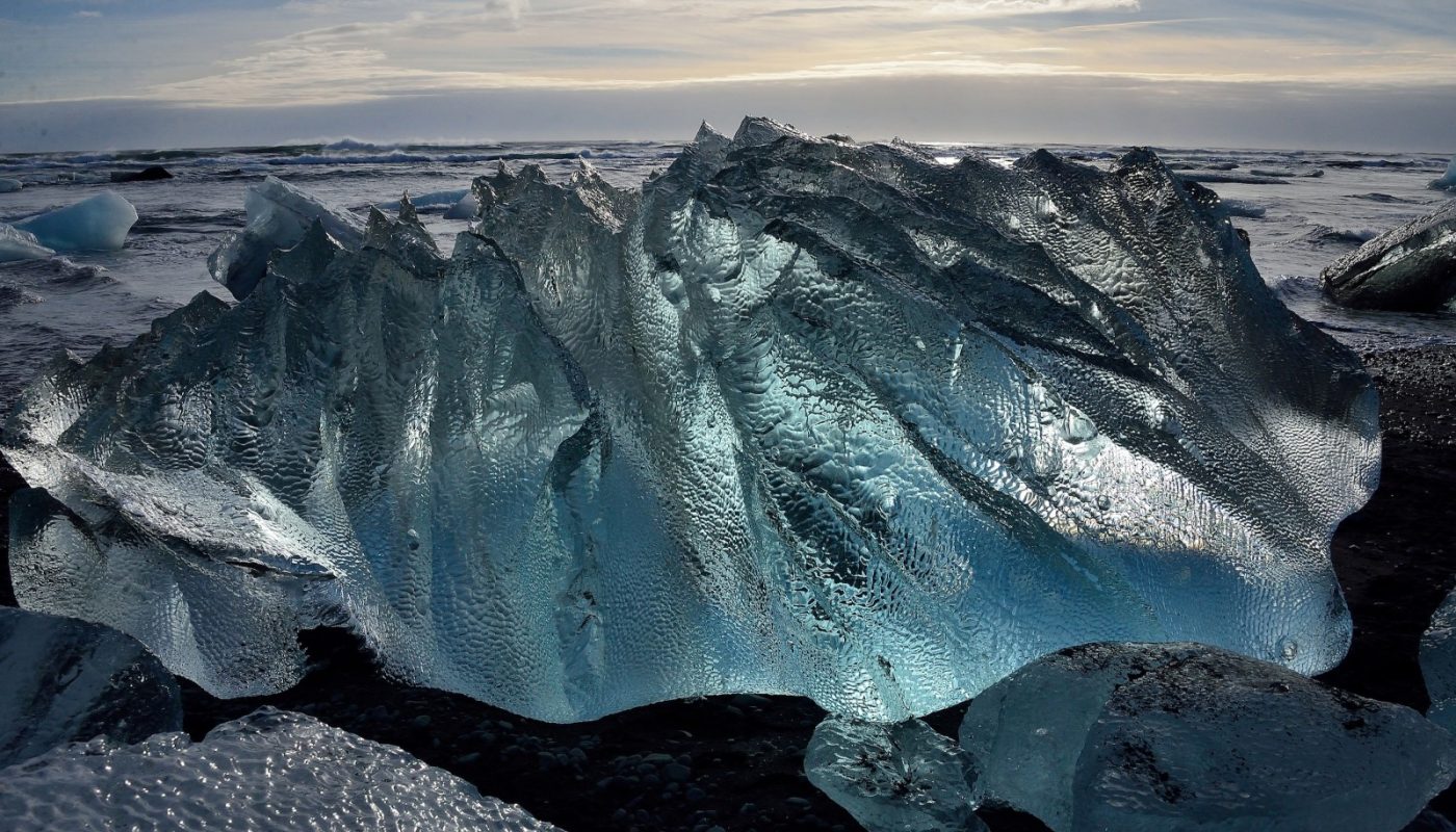 Cryospheric Sciences Image of the Week Glowing Ice