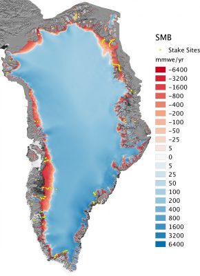Image of the Week – A high-resolution picture of Greenland’s surface mass balance