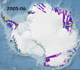 Image of the Week –  Antarctica’s Flowing Ice, Year by Year