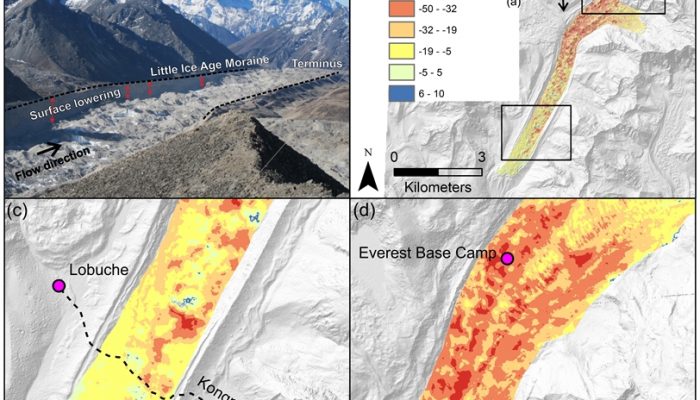 Image of the Week – Far-reaching implications of Everest’s thinning glaciers