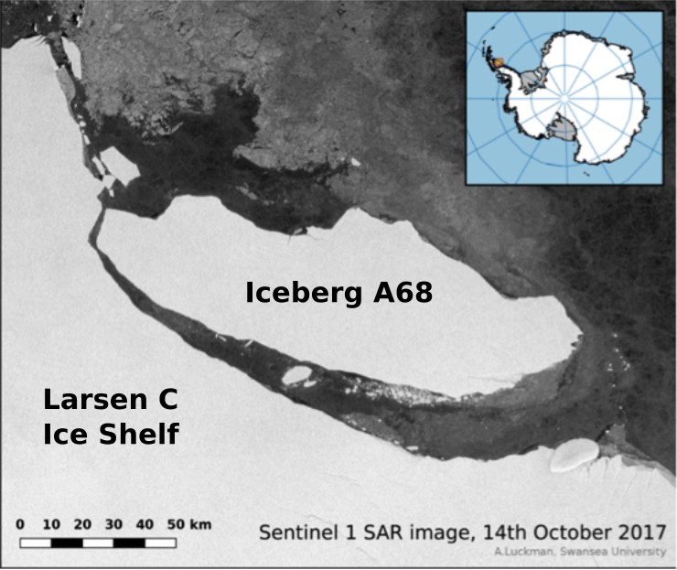 Cryospheric Sciences | Back to the Front – Larsen C Ice Shelf in the Aftermath of Iceberg A68!