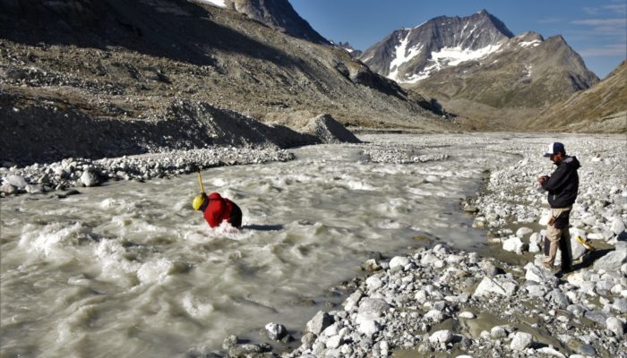 Running a live stream of proglacial processes