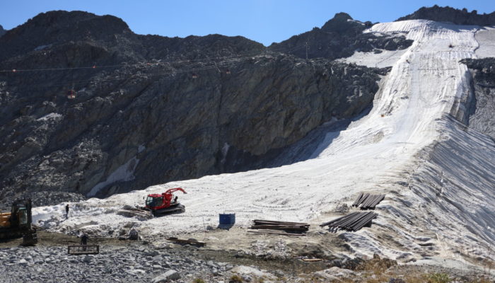 Did you know about Artificial Glaciers?