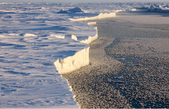Did you know that cracks play a large role in the Arctic sea ice production?