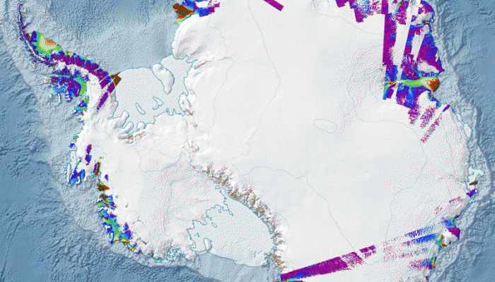 Image of the Week –  Antarctica’s Flowing Ice, Year by Year