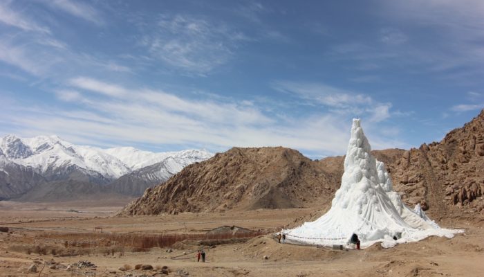 Image of the Week – Ice Stupas: a solution for Himalayan water shortage?