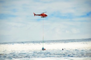 Image of the Week : SAFIRE team getting ready to drill in Greenland