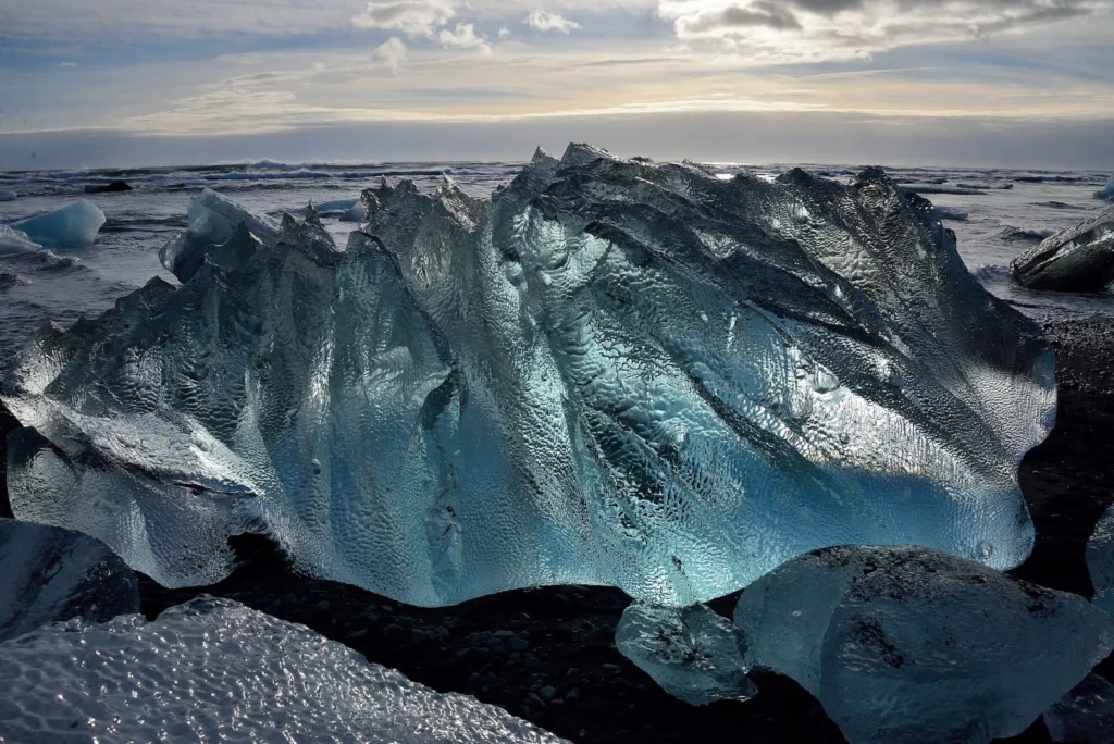 Image of the Week — Glowing Ice