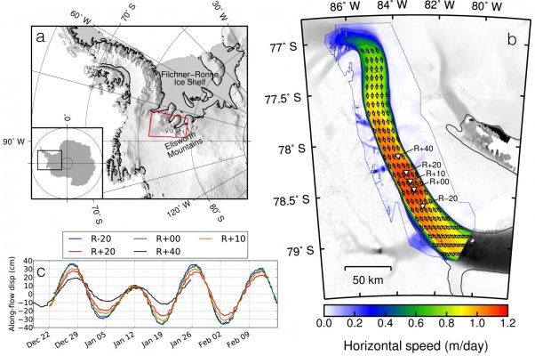 Image of the Week – How ocean tides affect ice flow