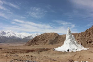 Image of the Week – Ice Stupas: a solution for Himalayan water shortage?