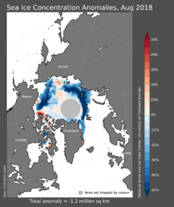 Image of the Week – The 2018 Arctic summer sea ice season (a.k.a. how bad was it this year?)