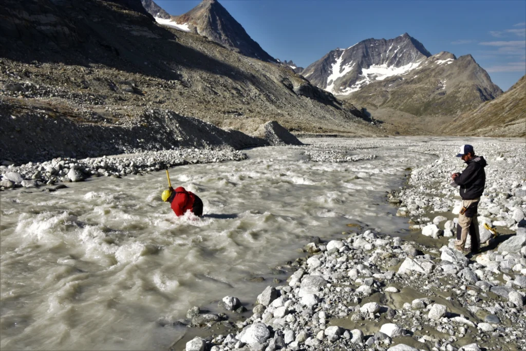 Running a live stream of proglacial processes