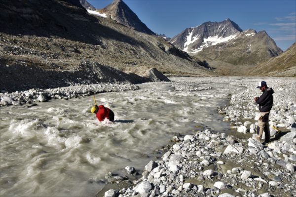 Running a live stream of proglacial processes