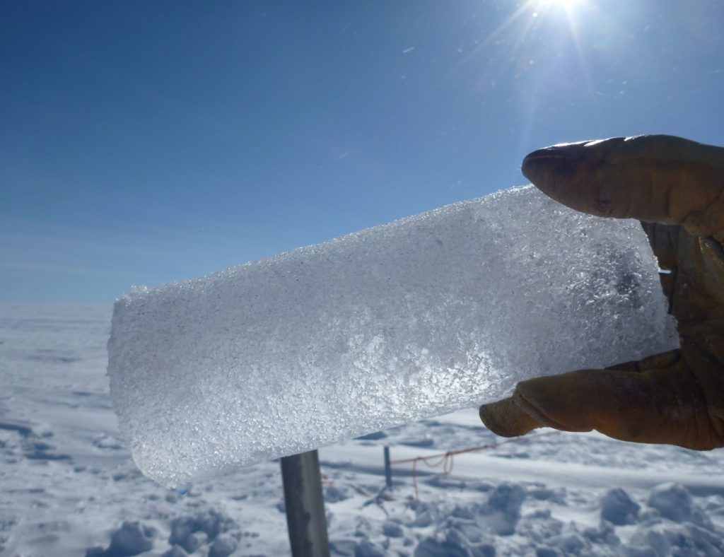 Did you know … that liquid water can be held within a glacier?