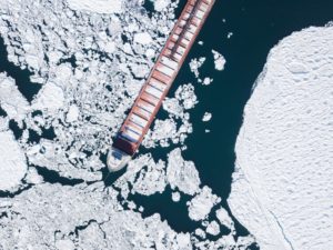 Mapping sea ice from space