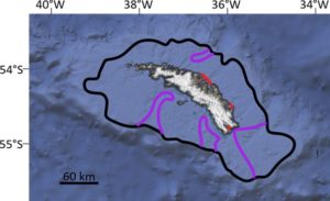 Cryo History – Extent of South Georgia Glaciation during the Last Glacial Maximum
