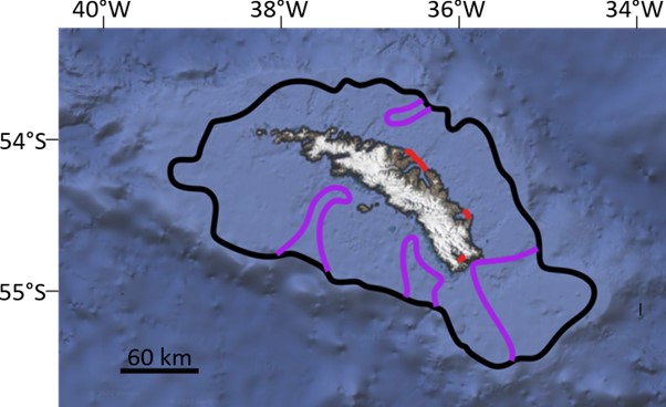 Cryo History – Extent of South Georgia Glaciation during the Last Glacial Maximum