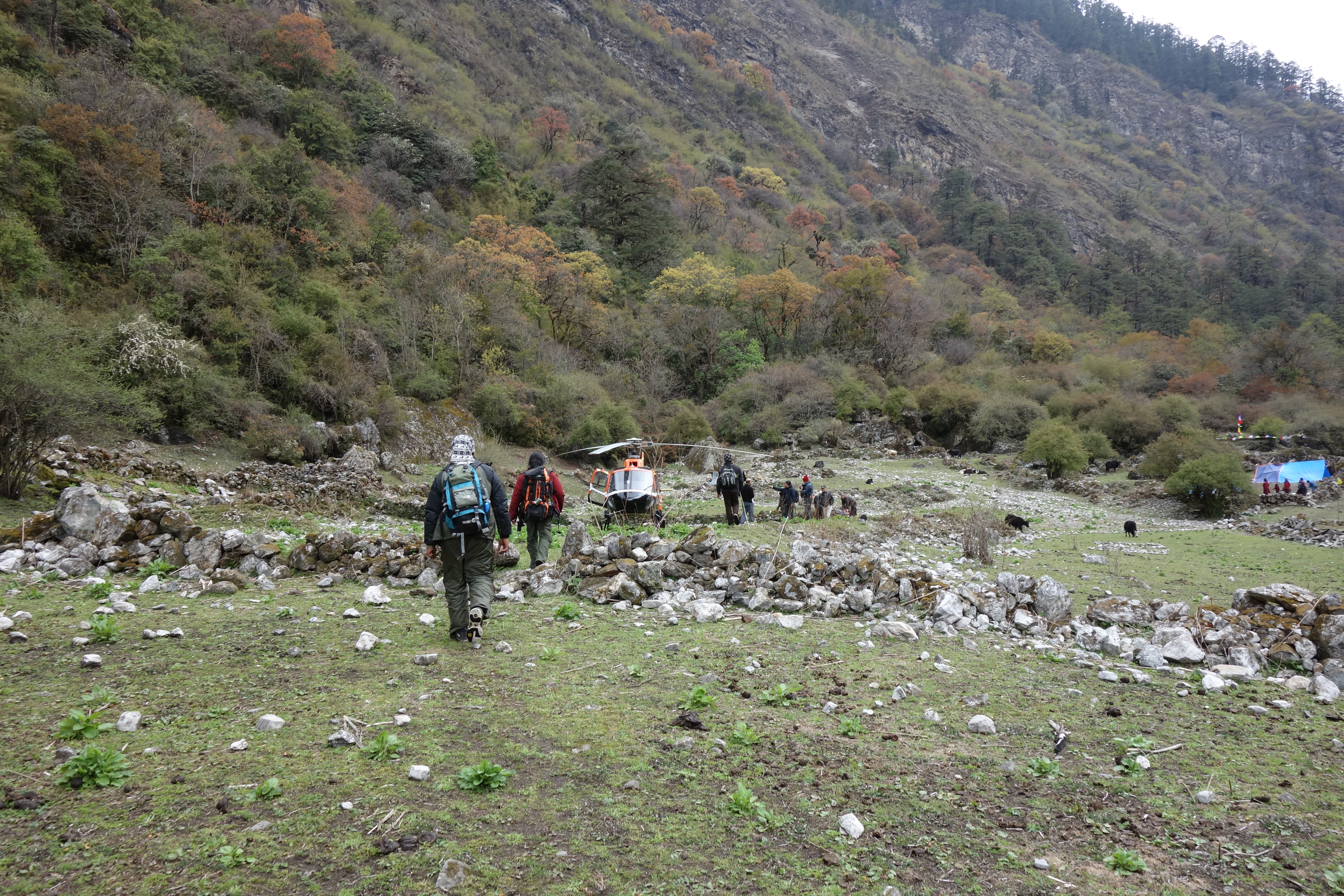 After five days, we were finally rescued by the helicopter and the nightmare was finally over for us. However, it still continues until today for the villagers who have lost their homes and many of them also family members and relatives (by Dr. Viktor Bruckman).