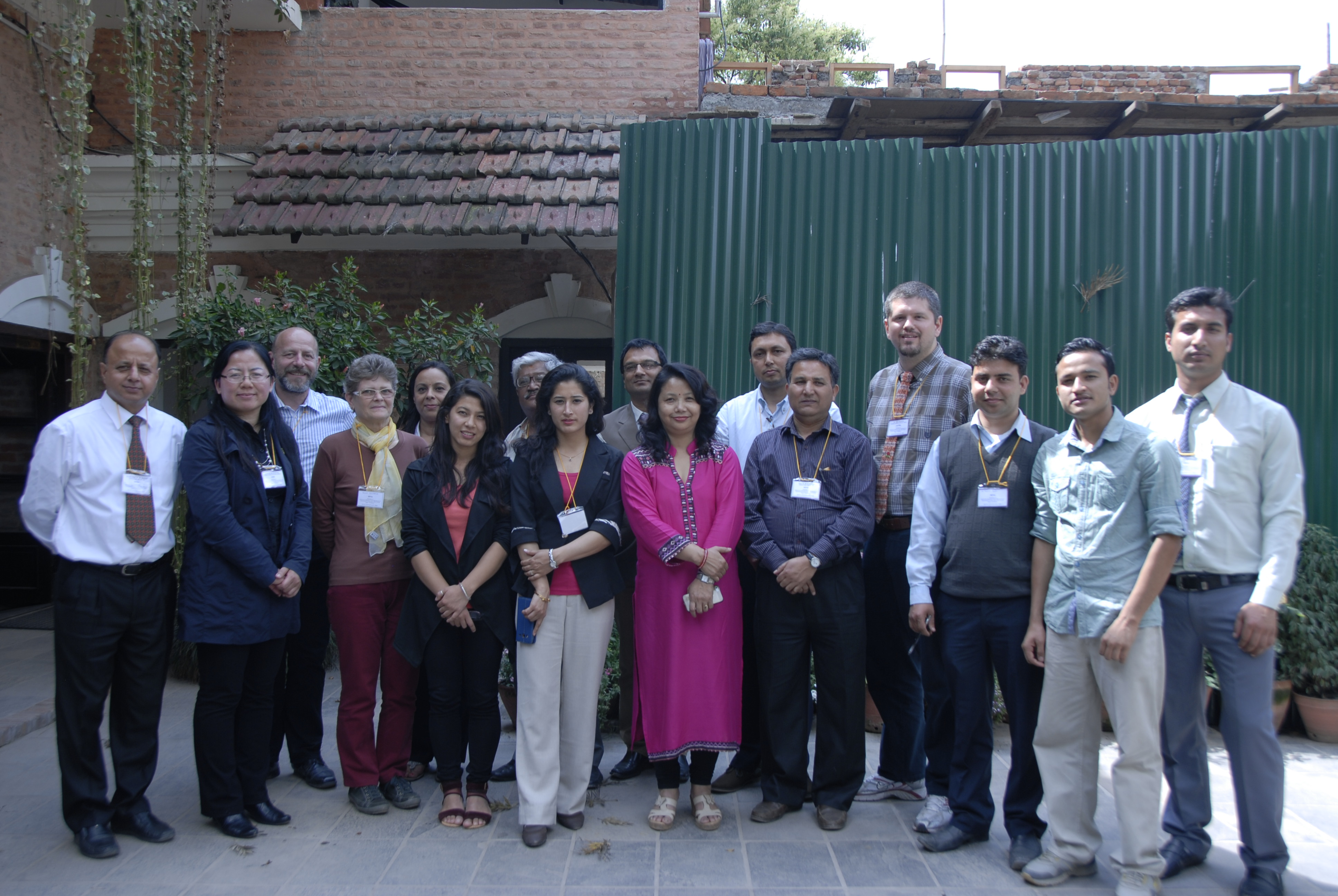 Participants of the project kick-off workshop in Kathmandu (by Prof. Dr. Klaus Katzensteiner)