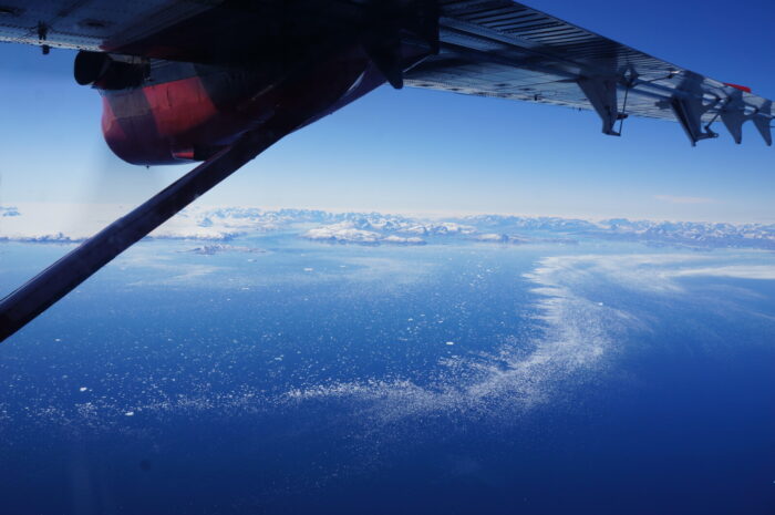 Geodesists on Tour: On a Campaign in the Arctic with a Giraf(f)e in the Aircraft
