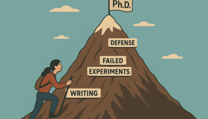 Climbing Through a PhD – Mental Health on the Way to the Summit