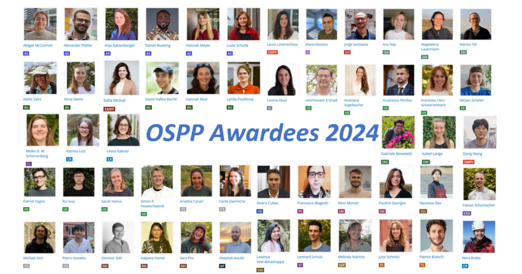 Do’s and Don’ts for the EGU OSPP award