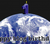 Happy blog birthday!