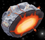 Metallic asteroid