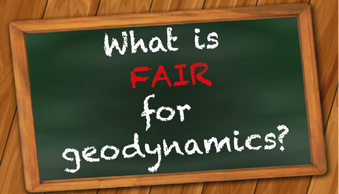 What is FAIR for Geodynamics?