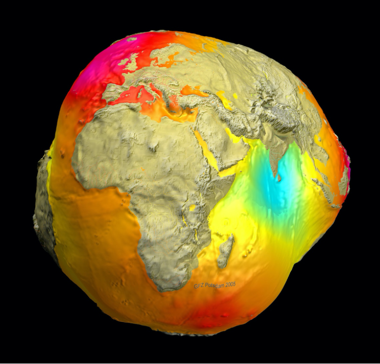 Geodynamics | The Indian Ocean Geoid Low at a plume-slab overpass