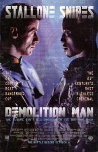 Demolition man poster