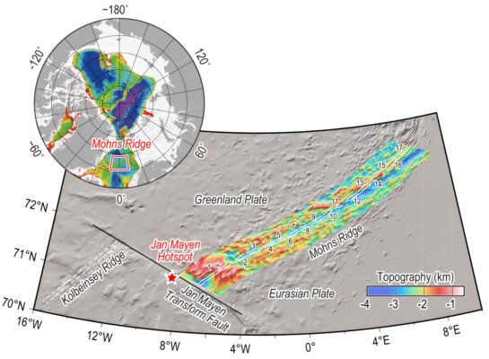 What’s the role of hotspot and oceanic transform faults at ultraslow spreading ridge?