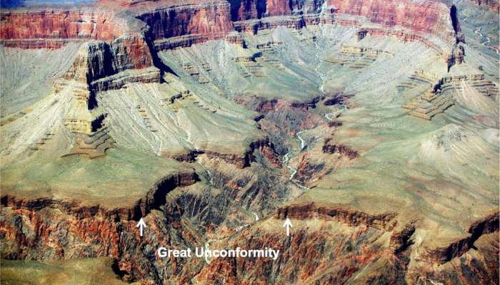 Great Unconformity - Immensity River, Grand Canyon
