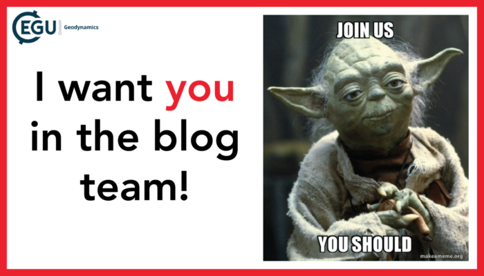 Join the EGU GD Blog Team!