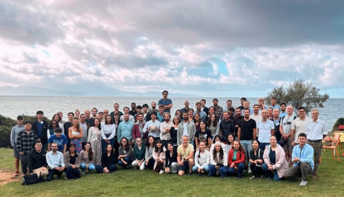 Group photograph of the participants of the 4th edition of Cargèse school on earthquakes. Credit: Anthony Sladen.