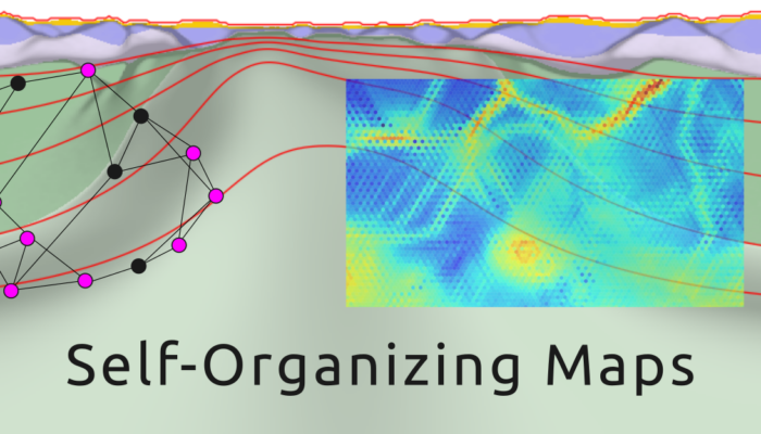Understanding geodynamic modelling results through maps of neural networks