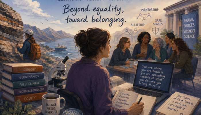 “You belong here”: reflections on gender inequality in Academia